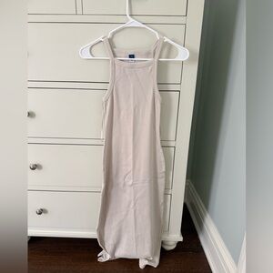 Old Navy Cream Midi Dress